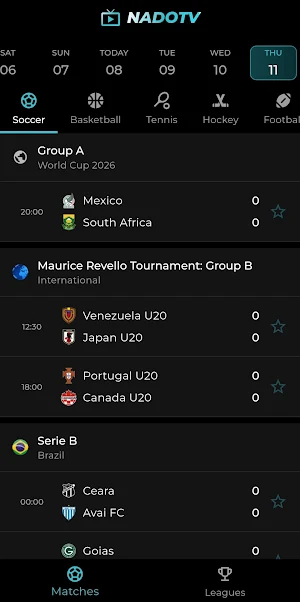 Nado Tv Live Sports Screenshot 2