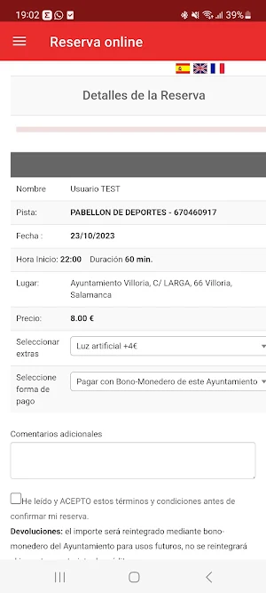 Villoria Deportes Screenshot 1