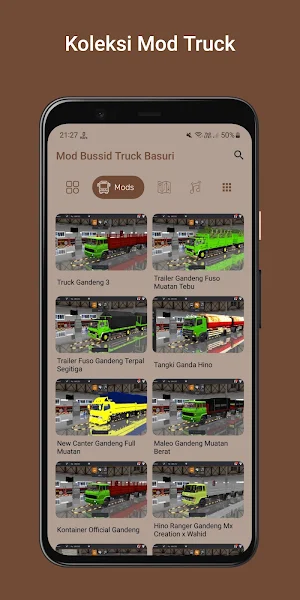MOD Bussid Truck Basuri Screenshot 1