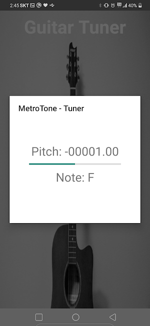 Guitar Tuner : Tuning, MetroNo Screenshot 3