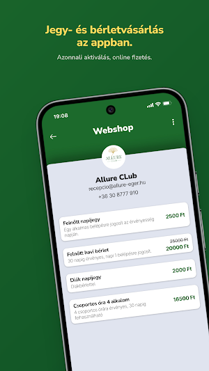 Allure Club Screenshot 1
