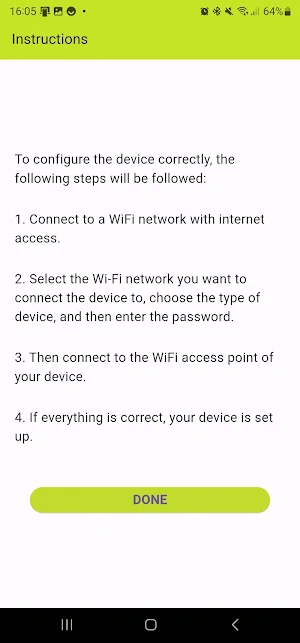 Sensing Mat Connect Screenshot 1