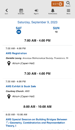 AMS Fall 2023 Eastern Screenshot 3