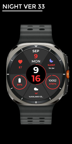 Night ver 33 - watch face Screenshot 0