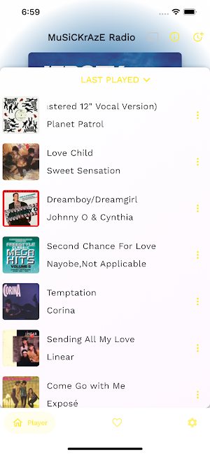MuSiCKrAzE Radio Screenshot 1
