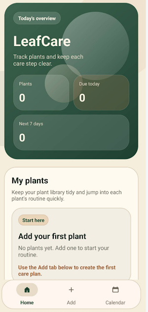 LeafCare Screenshot 1