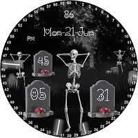 Animated Halloween Watch Face