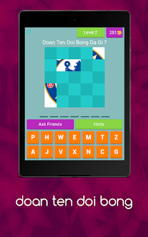 đoán tên các đội bóng Screenshot 1