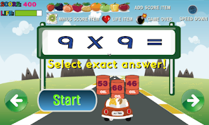 Racing Times Table Screenshot 1