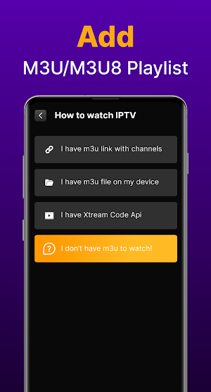 IPTV Player - Live TV Screenshot 3