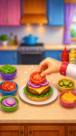 Kitchen Set Mini Cooking Games Screenshot 3