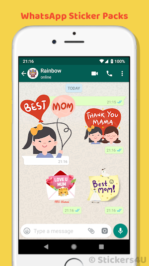 Happy Mother's Day Stickers Screenshot 1