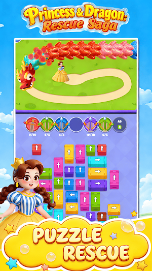 Princess & Dragon: Rescue Saga Screenshot 1