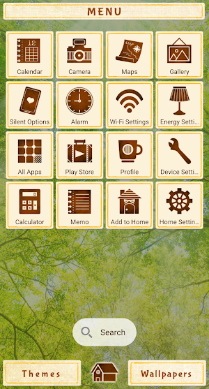 Treetop Sunlight Theme +HOME Screenshot 1