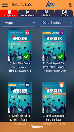 Lise Destek Öğrenci Screenshot 1