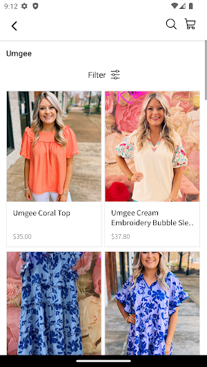 Shiloh Rose Boutique Screenshot 2