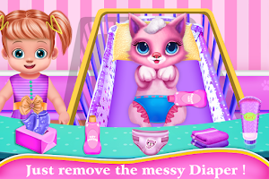 Baby Kitty Cat Dress Up Games Screenshot 2