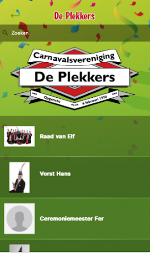 CV de Plekkers Screenshot 1