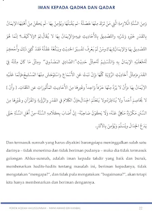 Pokok Aqidah Ushlussunnah Screenshot 2