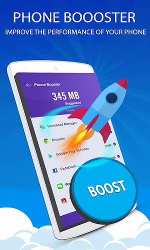 Cache, ram, memory cleaner for social media apps Screenshot 1