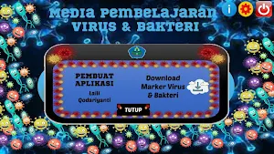 Virus & Bacteria in 3D AR Screenshot 2