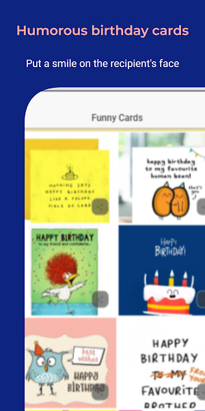 Amazing Birthday Card Screenshot 2