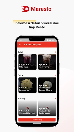 Maresto: Pesan di Meja Screenshot 2
