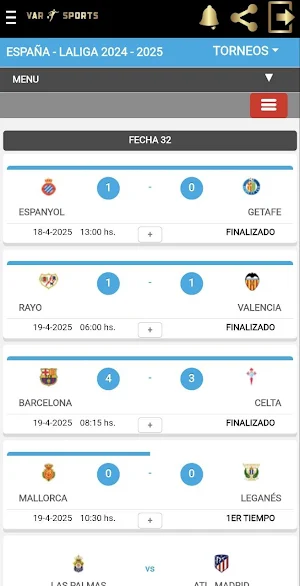 Var Sports Screenshot 1