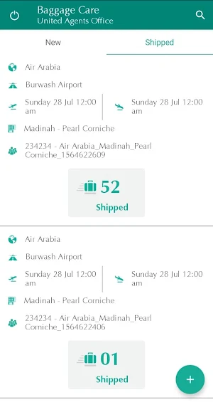 Baggage Care Screenshot 2