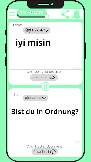 German - Turkish Translator Screenshot 3
