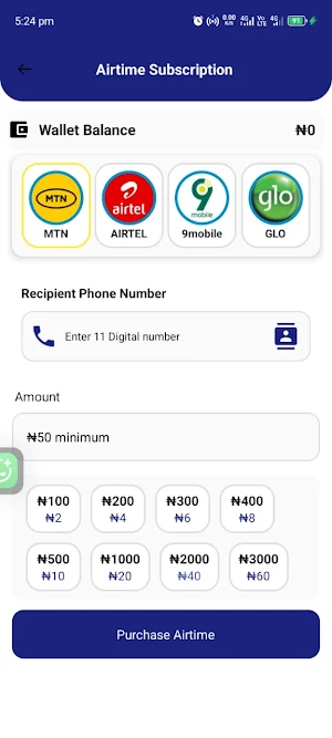 Bida Data | VTU Solutions Screenshot 2