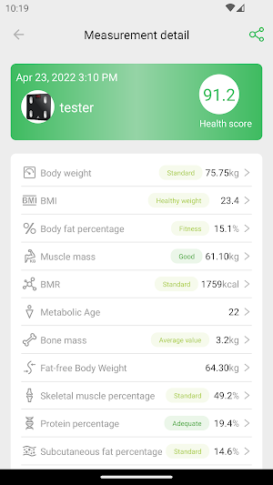 NUTU Scale Screenshot 3