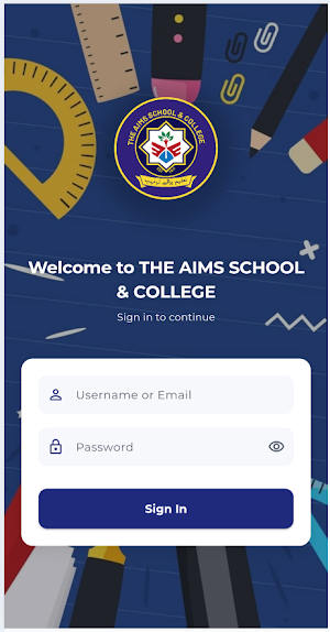 The AIMS School & College Screenshot 0