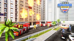 Emergency Rescue Service- Police, Firefighter, Ems Screenshot 3