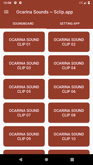 Ocarina Sound Collections ~ Sclip.app Screenshot 0