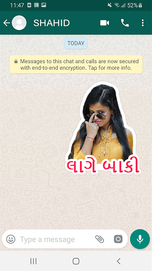 Gujarati Sticker Maker Screenshot 0