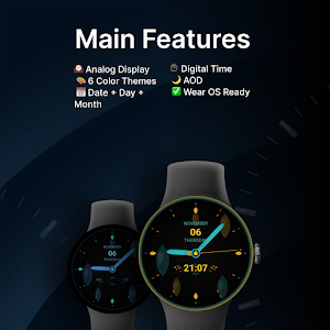 Ultra Minimal Watch Face Screenshot 1