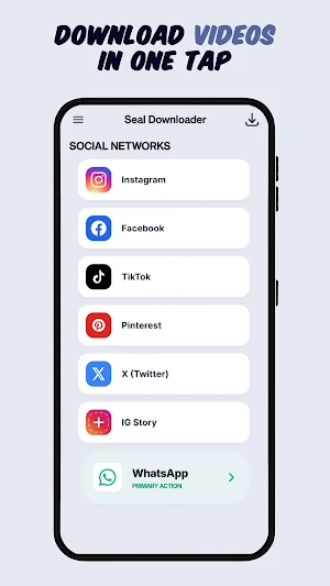 Seal Downloader Screenshot 0