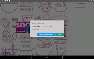 Snappy POS Customer Display Screenshot 0