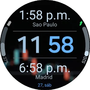 Multi-Zone Watch Face Screenshot 0