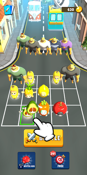 Merge Banana Run - Epic Battle Screenshot 2