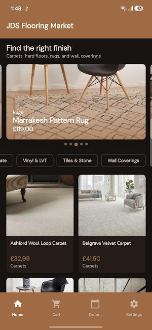 JDS Flooring Market Screenshot 0