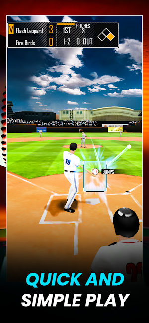 Baseball 3D- Baseball Home Run Screenshot 2
