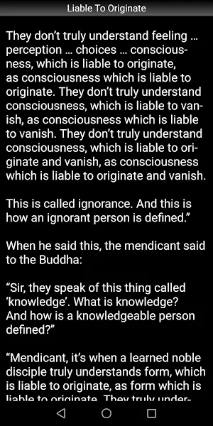 Liable To Originate - Buddhism Screenshot 2