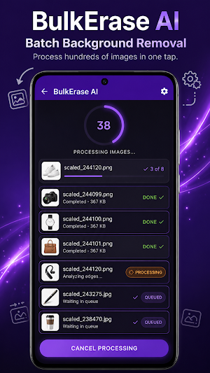BulkErase: Batch Background AI Screenshot 3