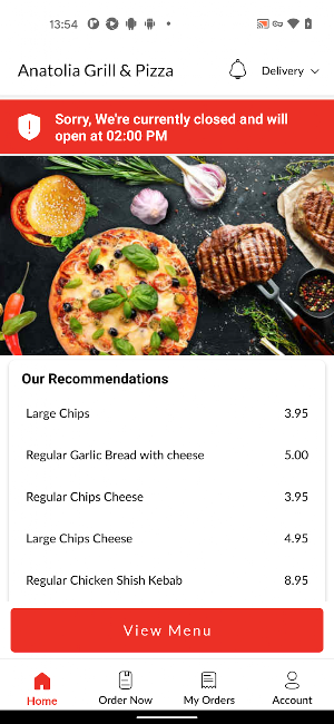 Anatolia Grill and Pizza Screenshot 1