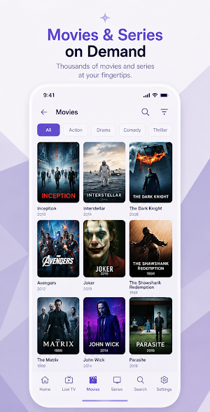 Sparkle TV - IPTV Player Screenshot 2