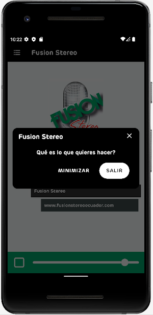 Radio Fusion Stereo Screenshot 2