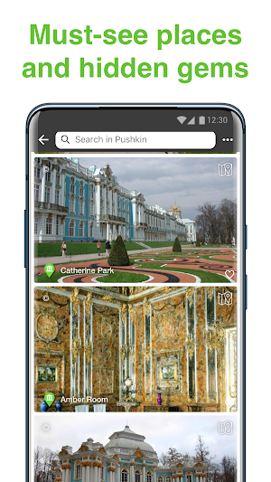 Pushkin SmartGuide - Audio Guide & Offline Maps Screenshot 2