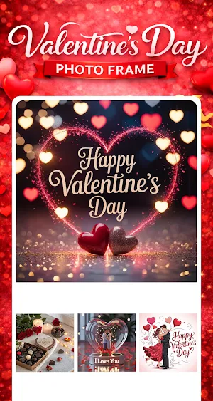 Valentine Day Photo Frame Screenshot 1